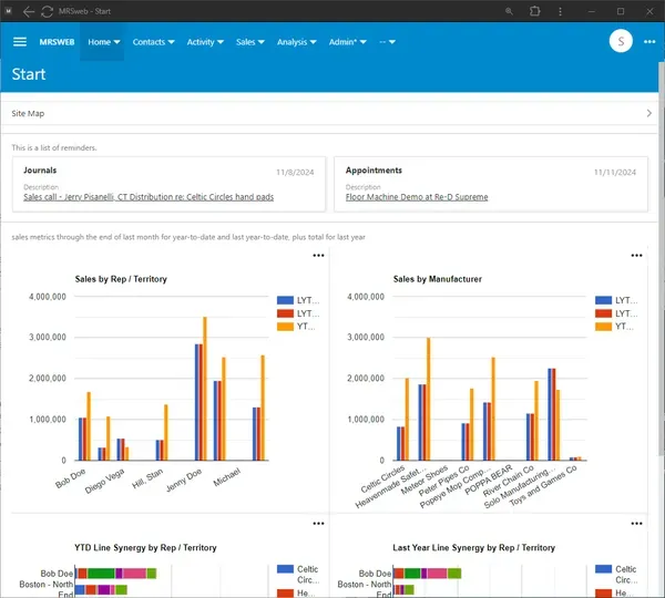 Sales and Commission Tracking